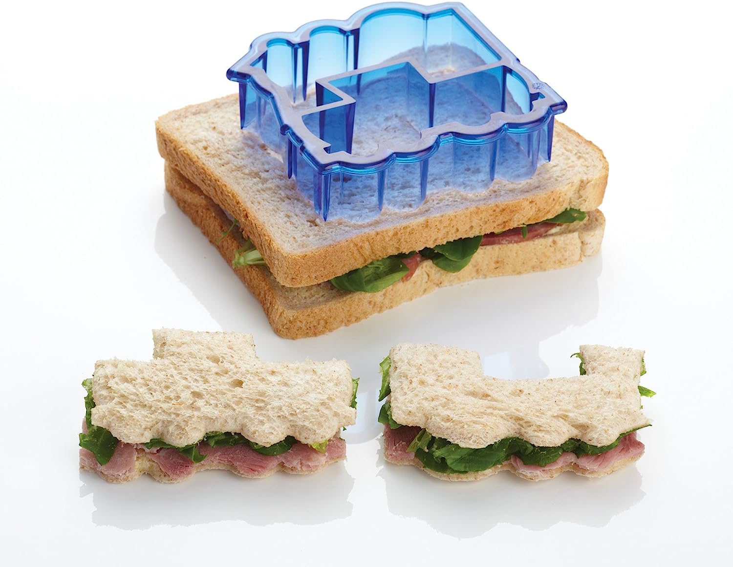 KitchenCraft Kitchen Craft Let\'s Make Train Shaped Sandwich Cutters