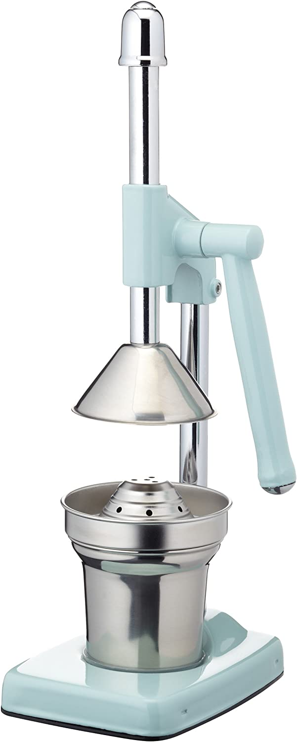 KitchenCraft Kitchen Craft Living Nostalgia Heavy Duty Lever Arm Blue Juicer