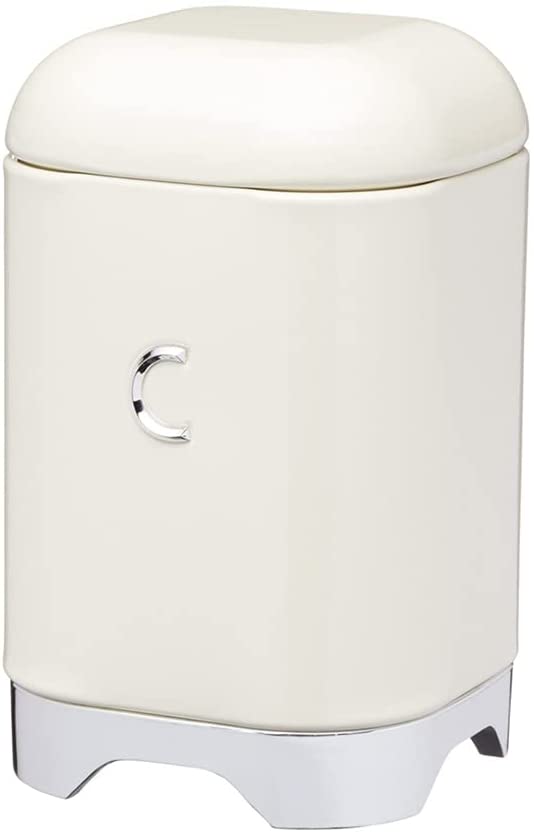 Kitchen Craft Lovello Coffee Canister, 11 x 19 cm (4.5\" x 7.5\") - Cream