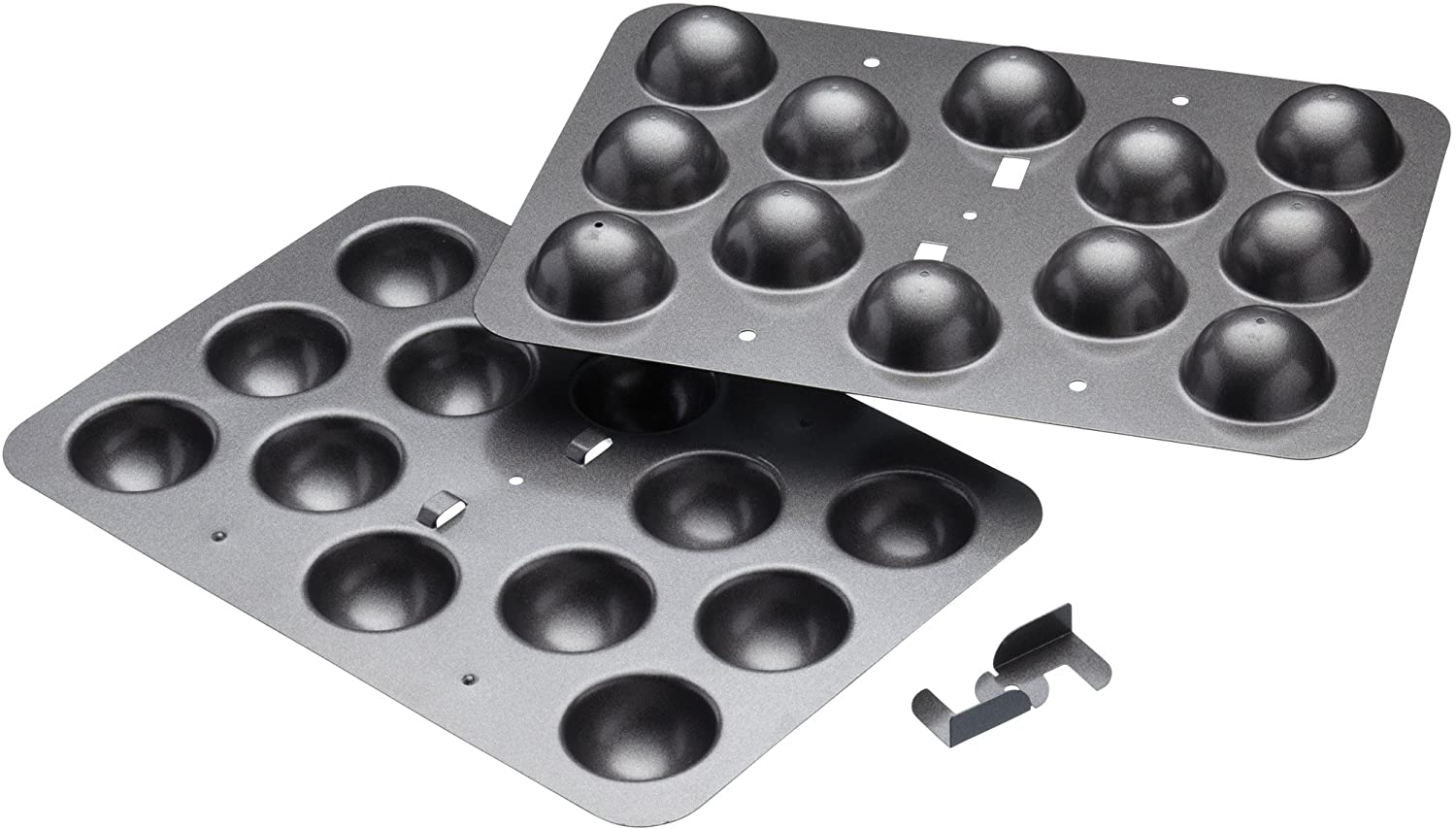 KitchenCraft Kitchen Craft Master Class Collection Cake Pops Baking Pan Non-Stick (Pack of 12)