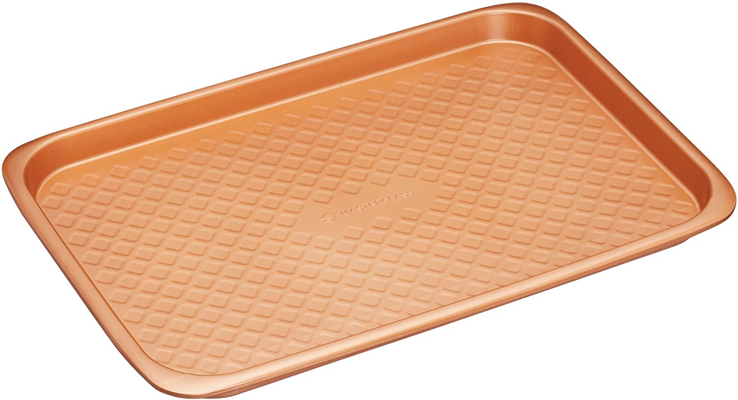 KitchenCraft Kitchen Craft MCCER07 Masterclaß Large Stackable Non-Stick Baking Tray, Ceramic, Brown, 27 x 40 x 2.5 cm