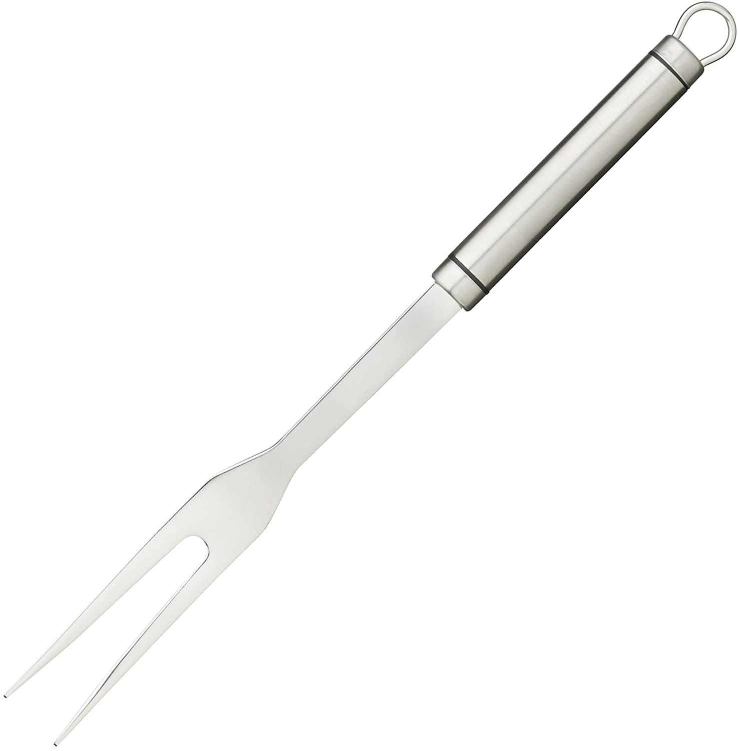 KitchenCraft Kitchen Craft Professional Stainless Steel Long Oval Handled Fork