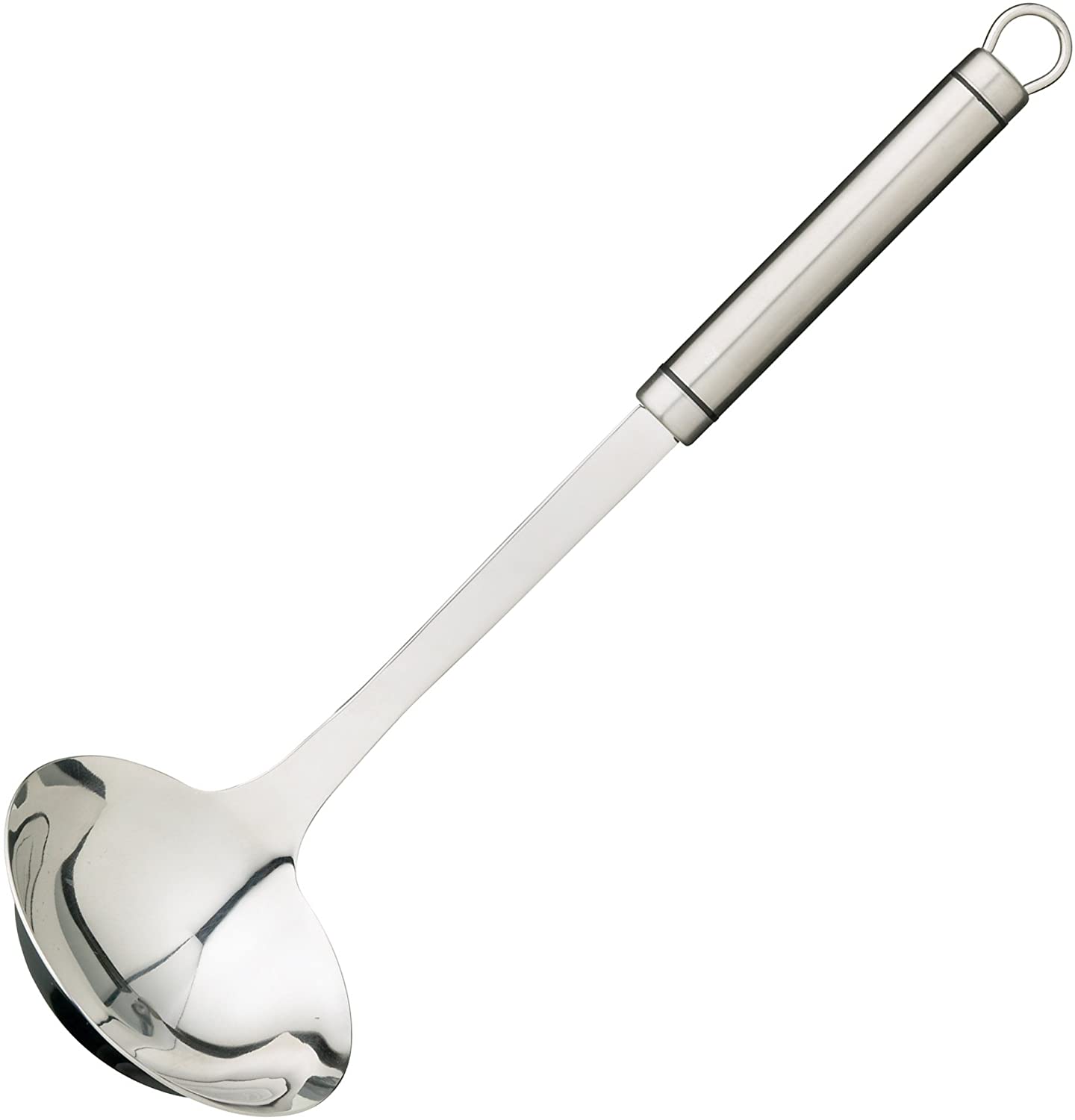 KitchenCraft Kitchen Craft Professional Stainless Steel Long Oval Handled Large Ladle