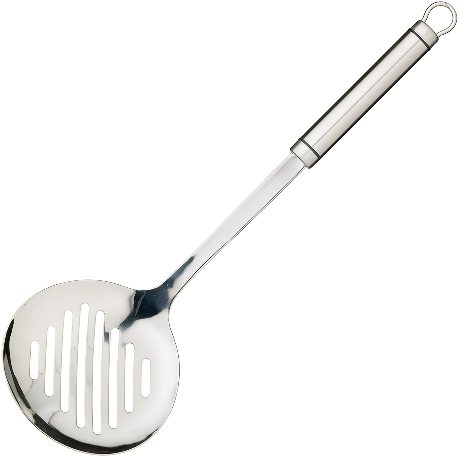 KitchenCraft Kitchen Craft Professional Stainless Steel Long Oval Handled Skimmer