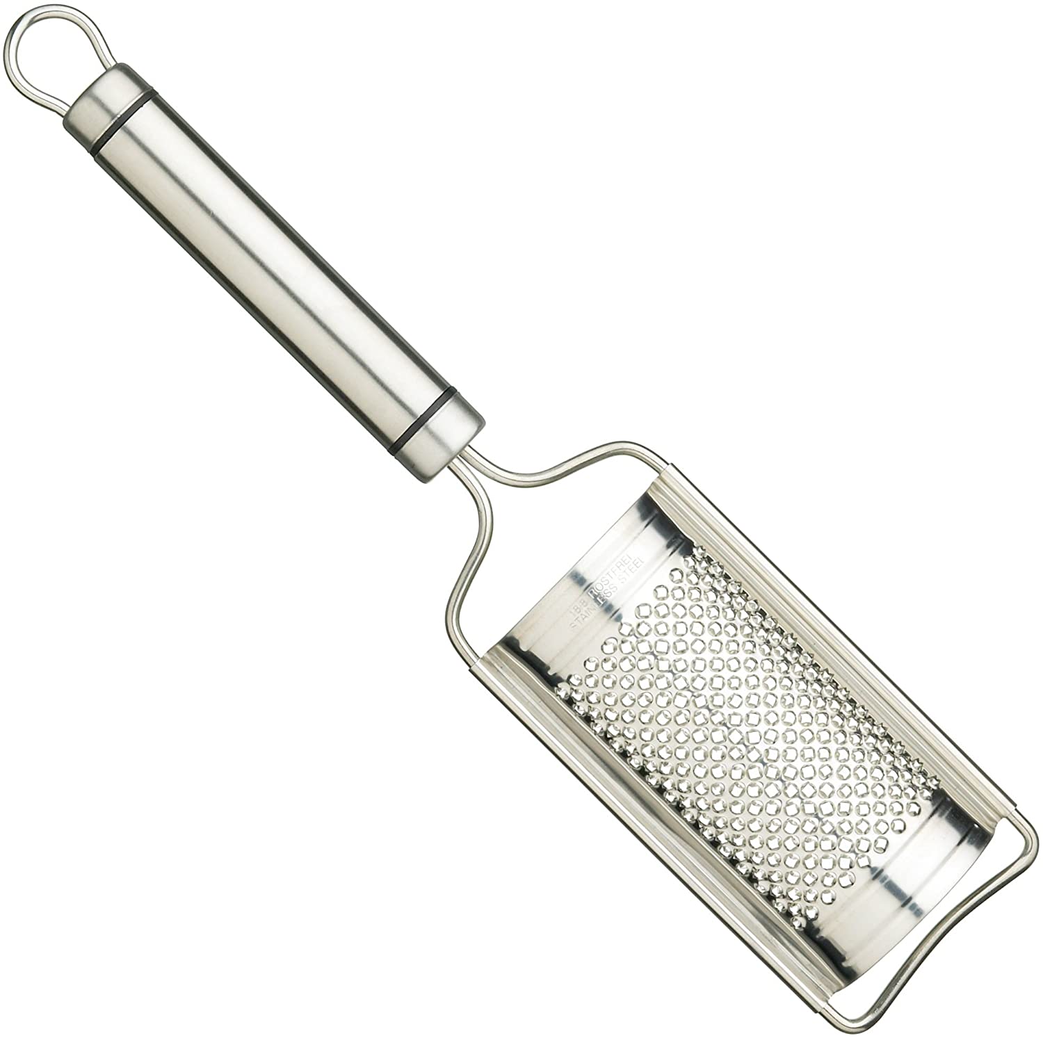 KitchenCraft Kitchen Craft Professional Stainless Steel Short Oval Handled Curved Grater