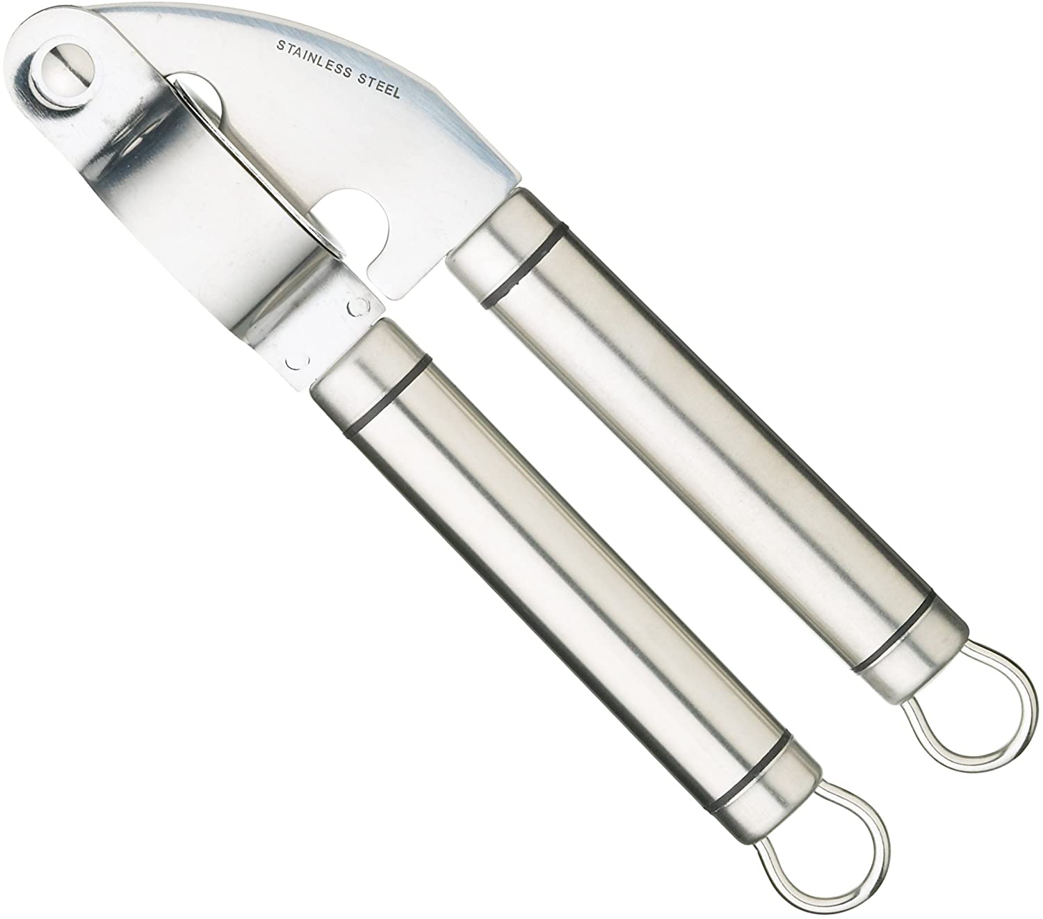 KitchenCraft Kitchen Craft Professional Stainless Steel Short Oval Handled Garlic Press