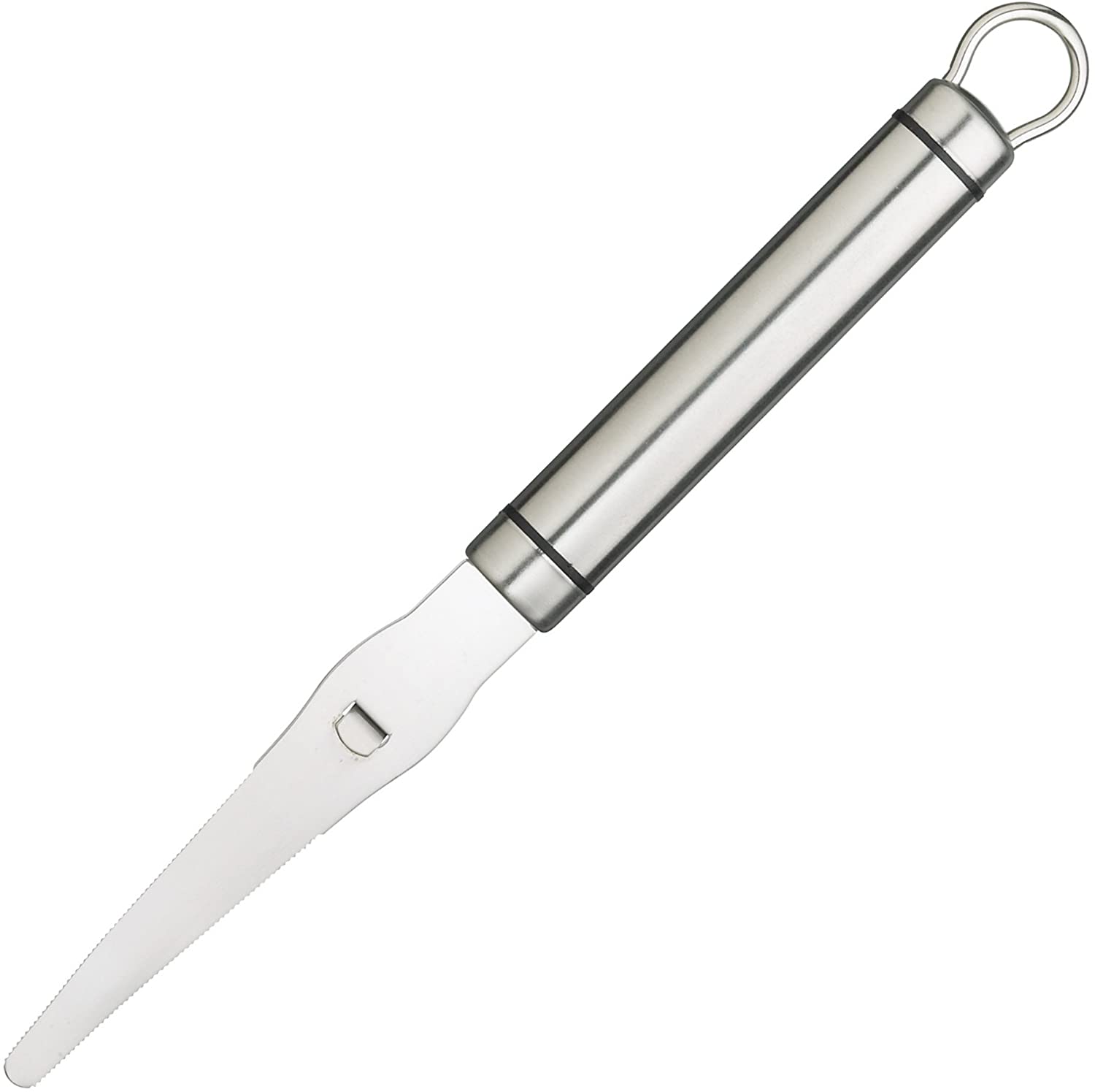 KitchenCraft Kitchen Craft Professional Stainless Steel Short Oval Handled Grapefruit Knife