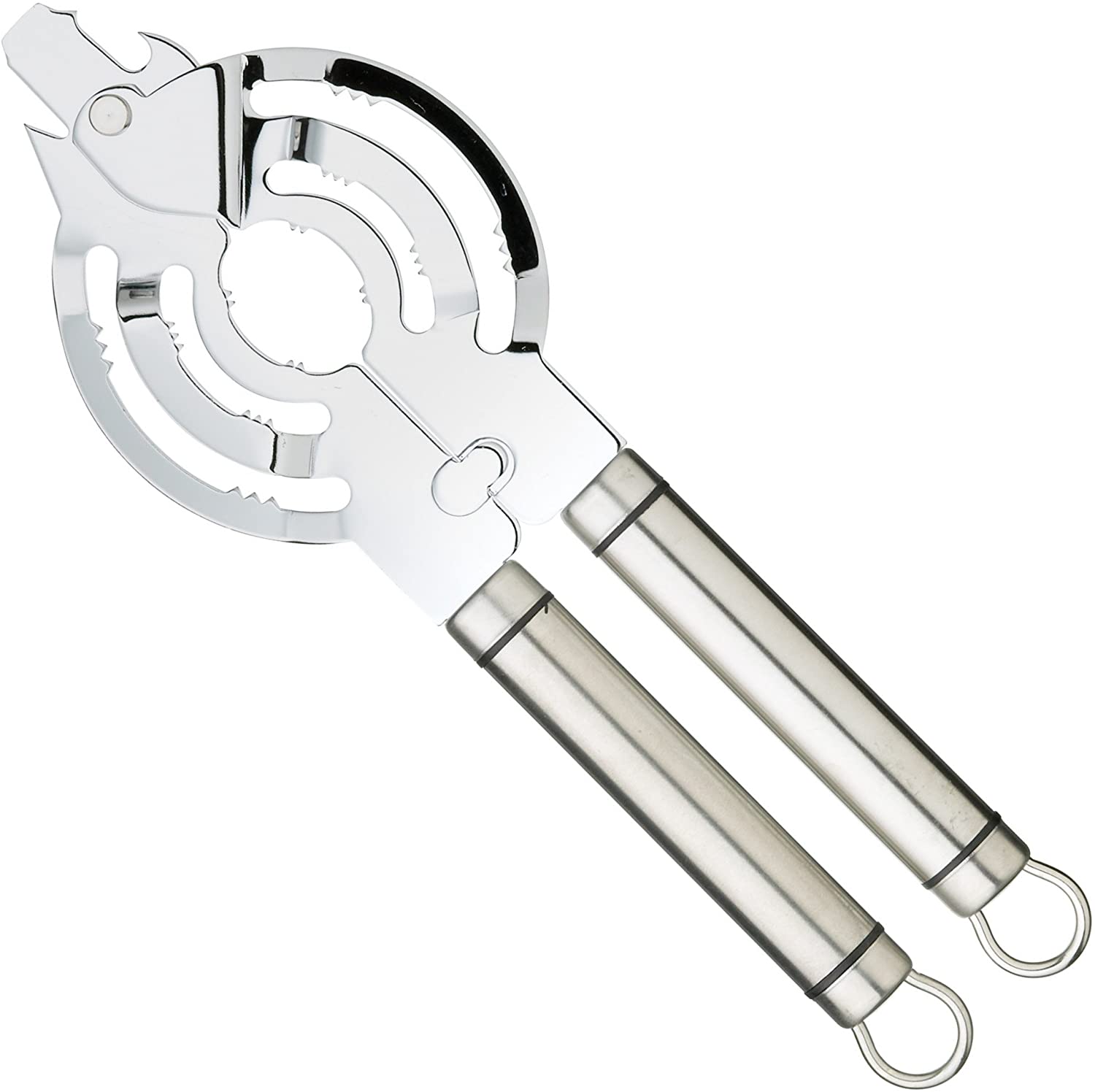 KitchenCraft Kitchen Craft Professional Stainless Steel Short Oval Handled Jar & Bottle Opener