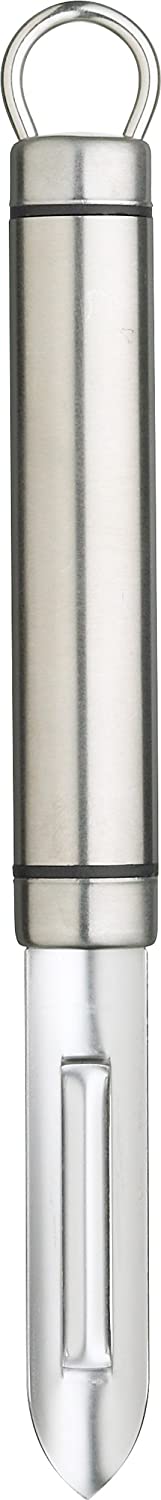 KitchenCraft Kitchen Craft Professional Stainless Steel Short Oval Handled Lancashire Peeler