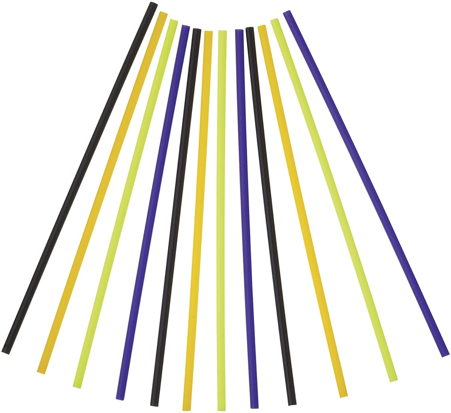 KitchenCraft kitchen craft Spookily Does It Spookily Does It 60 Plastic Coloured Cake Pop Sticks