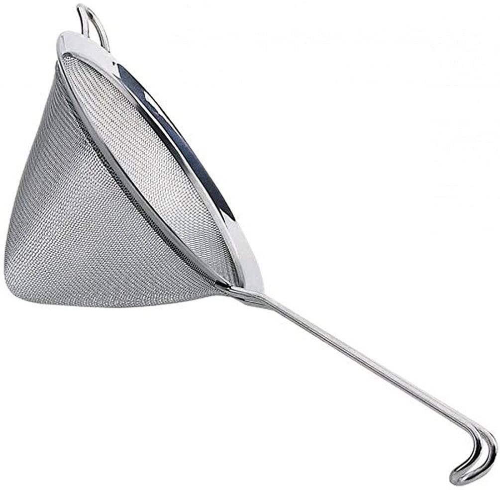 KitchenCraft Kitchen Craft Stainless Steel 18cm Fine Mesh Conical Sieve