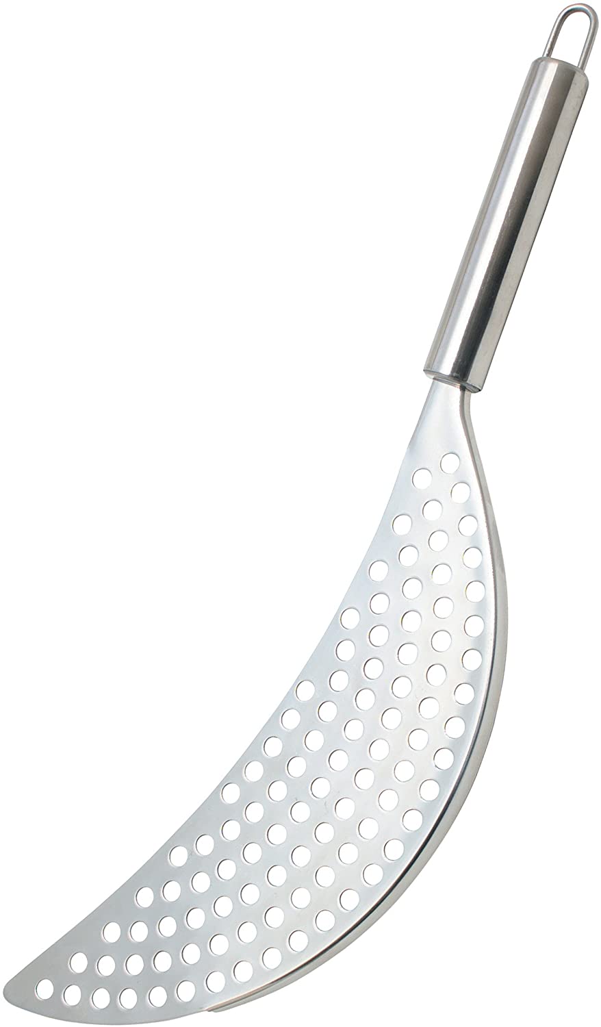 KitchenCraft Kitchen Craft Stainless Steel Crescent Shaped Pan Drainer