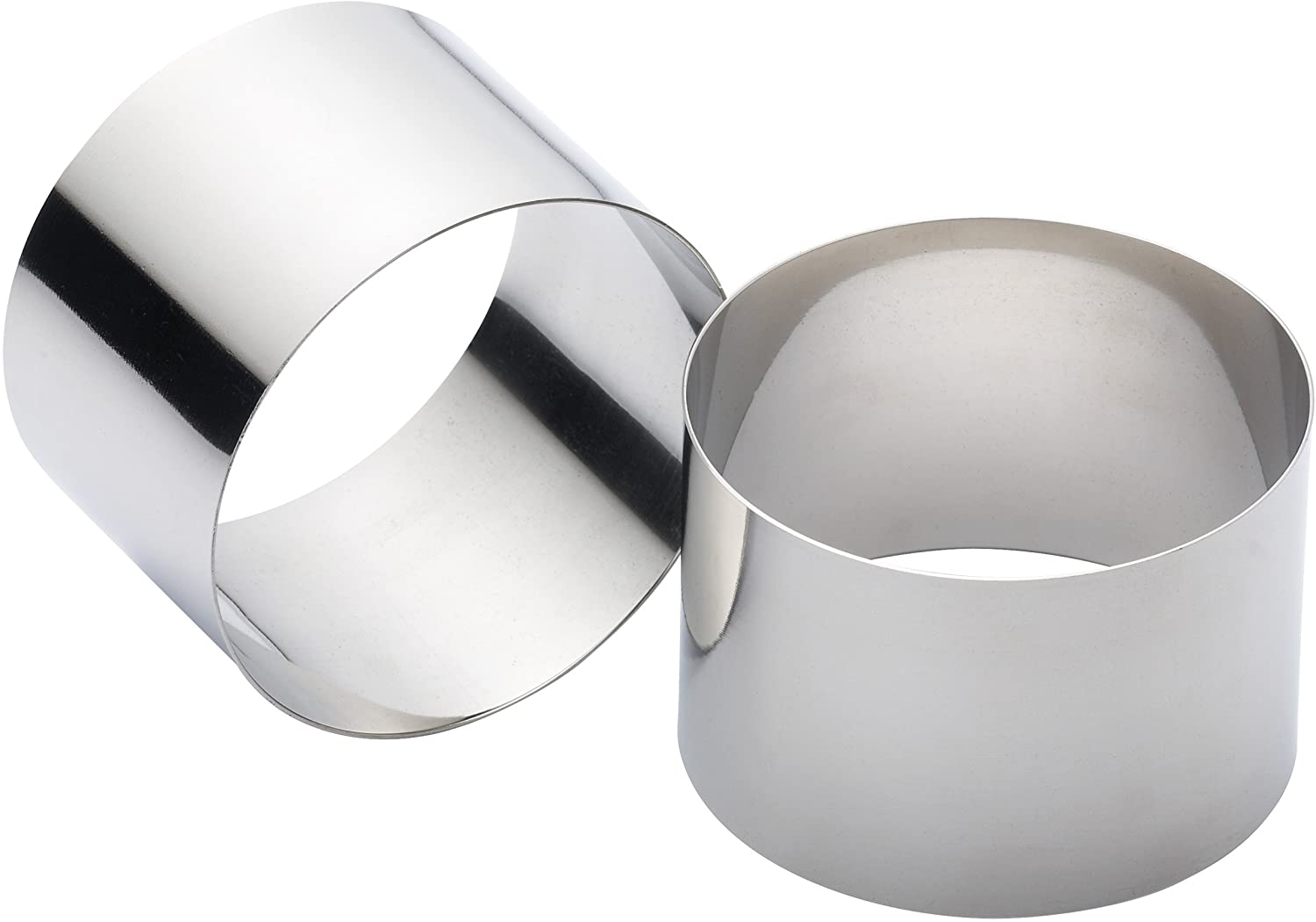 KitchenCraft Kitchen Craft Stainless Steel Extra Deep Cooking , Set of 2