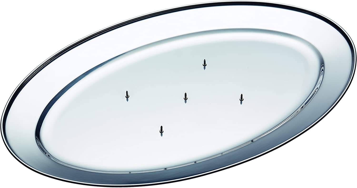 KitchenCraft Kitchen Craft Stainless Steel Spiked Carving Dish