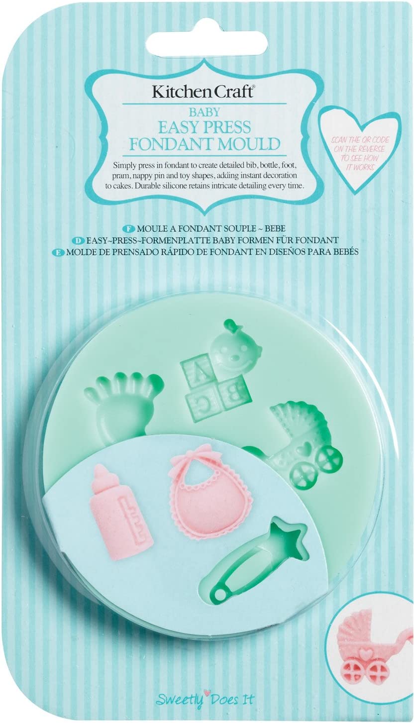 KitchenCraft Kitchen Craft Sweetly Does It Baby Silicone Fondant Mould