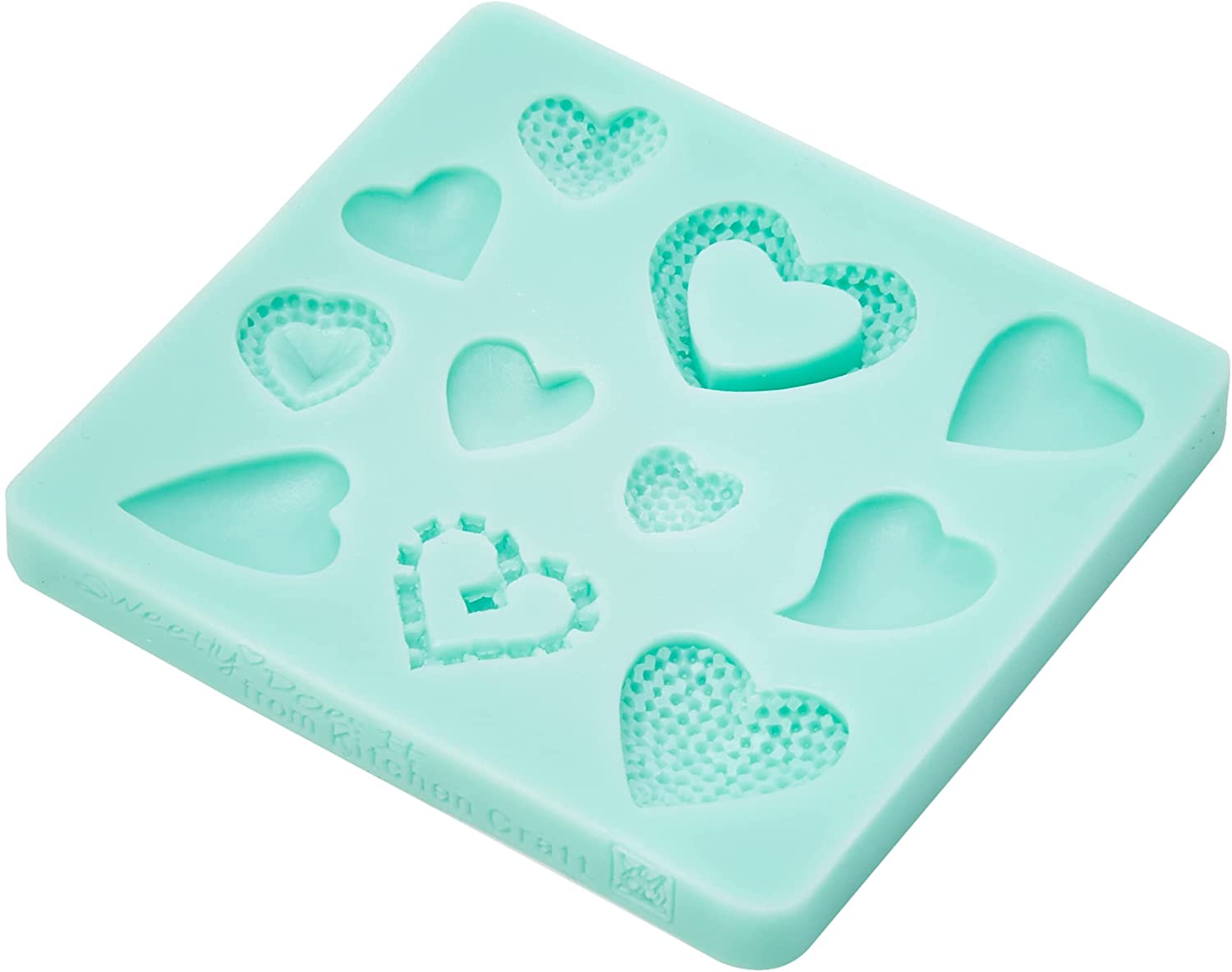KitchenCraft Kitchen Craft Sweetly Does It Hearts Silicone Fondant Mould