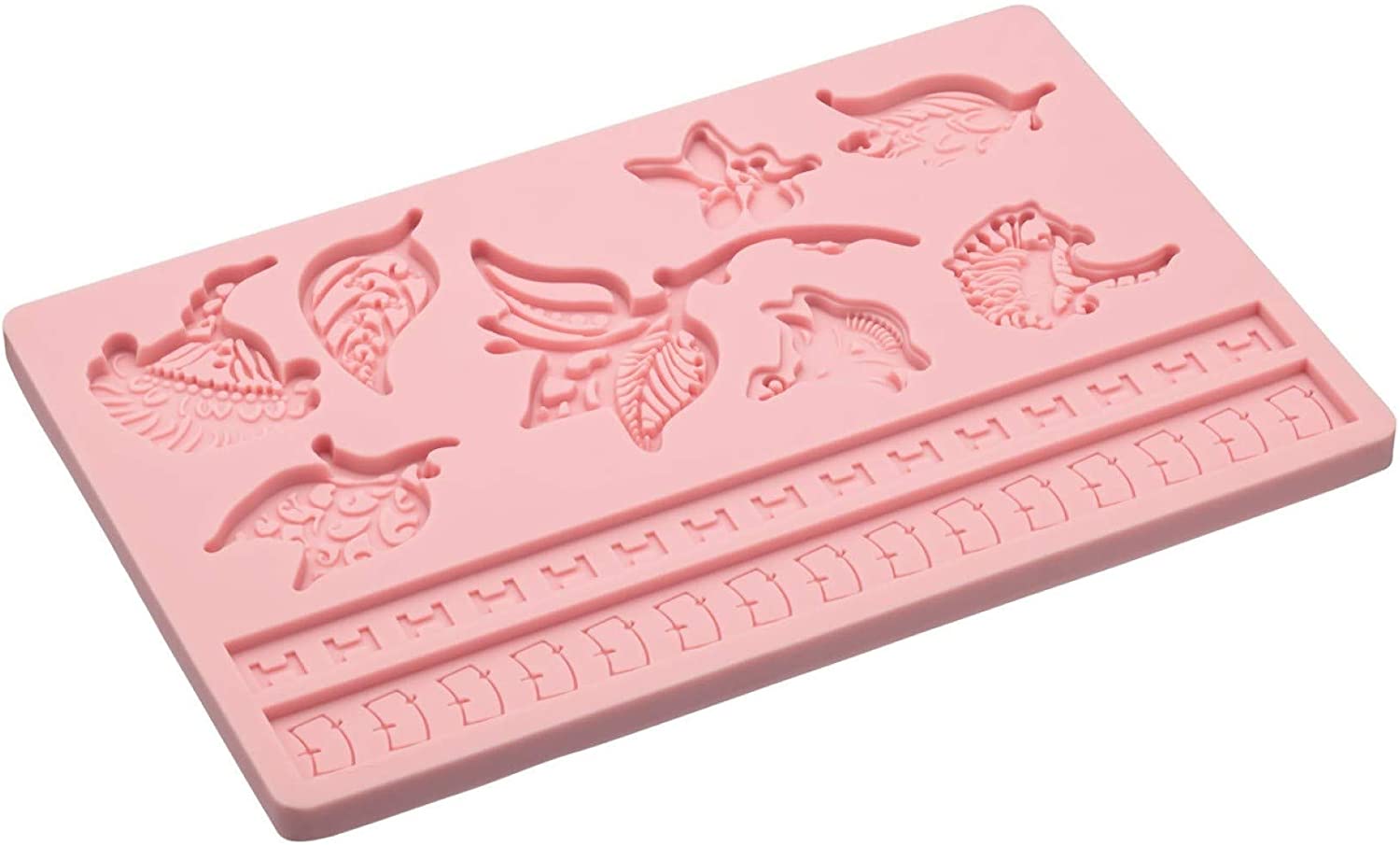 KitchenCraft Kitchen Craft Sweetly Does It Leaves Silicone Fondant Mould
