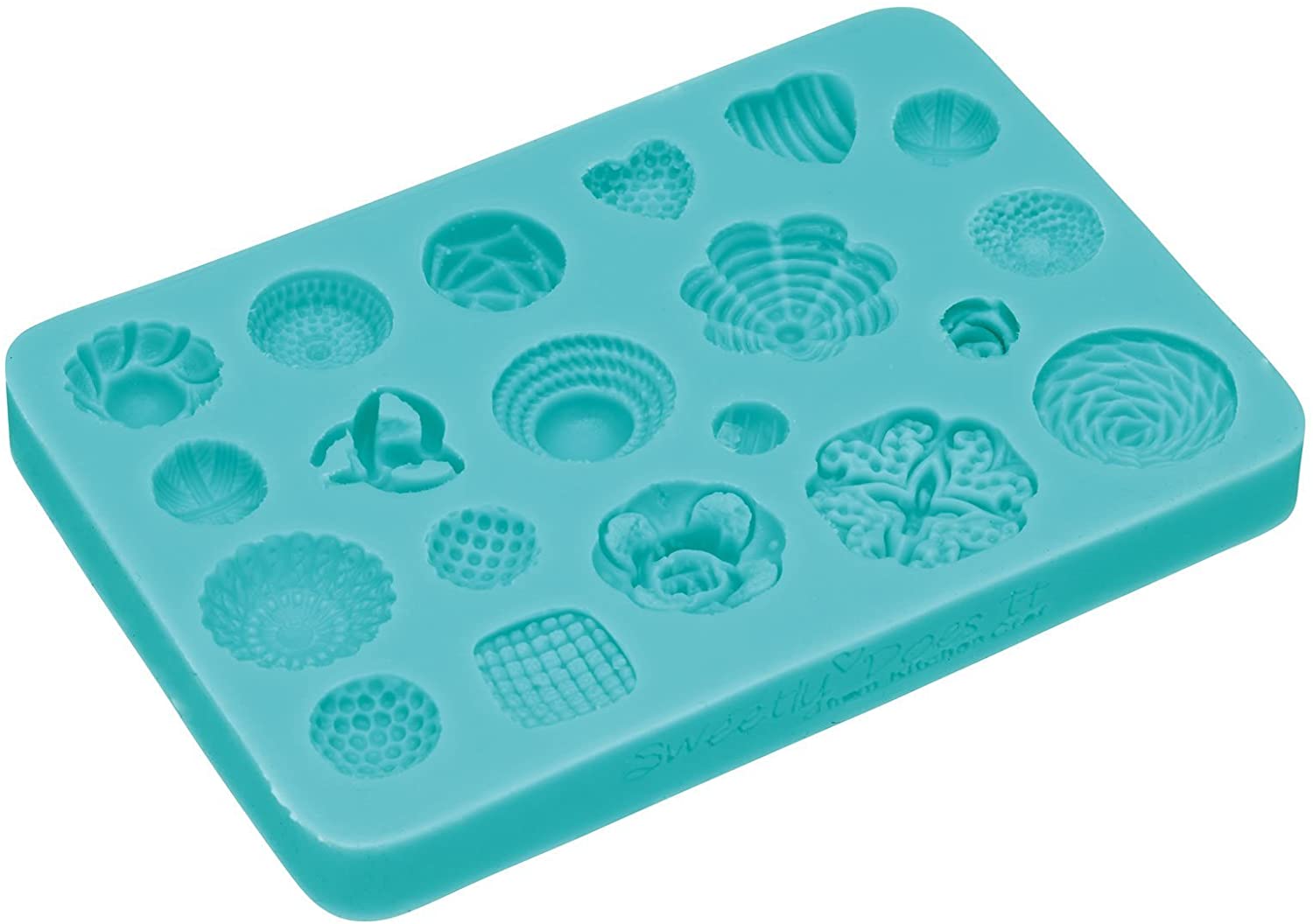 KitchenCraft Kitchen Craft Sweetly Does It Rosettes Silicone Fondant Mould