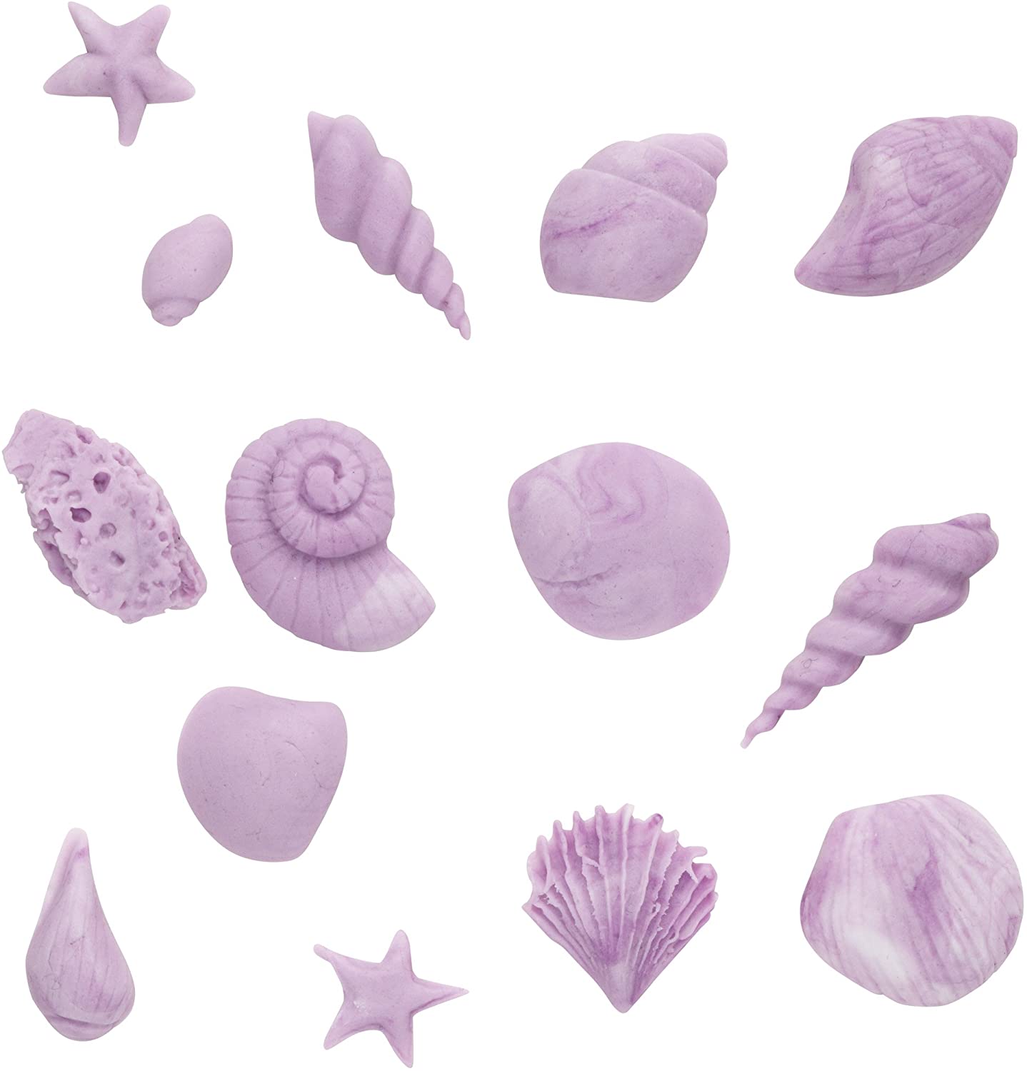 KitchenCraft Kitchen Craft Sweetly Does It Seashells Silicone Fondant Mould