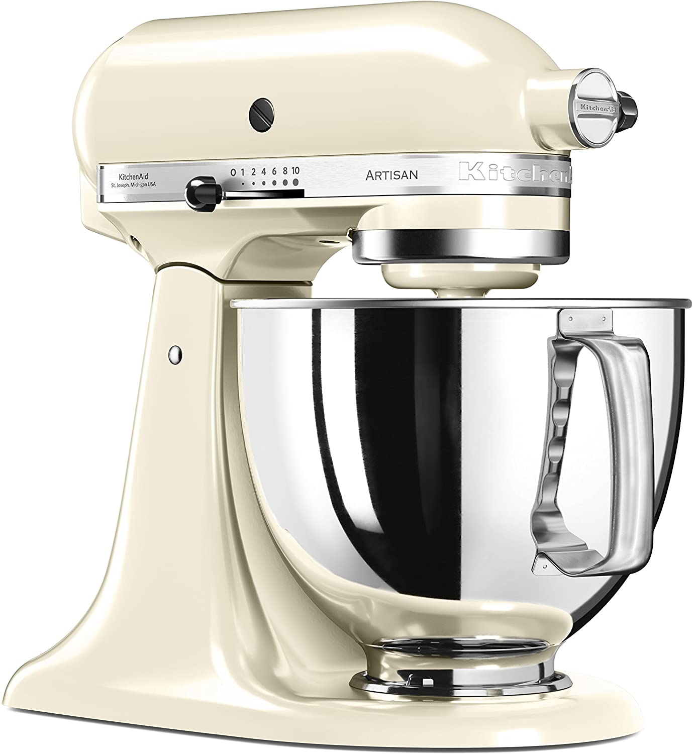 KitchenAid Artisan 144280 5KSM125EAC Food Processor 300 Watt with Basic Equipment Cream