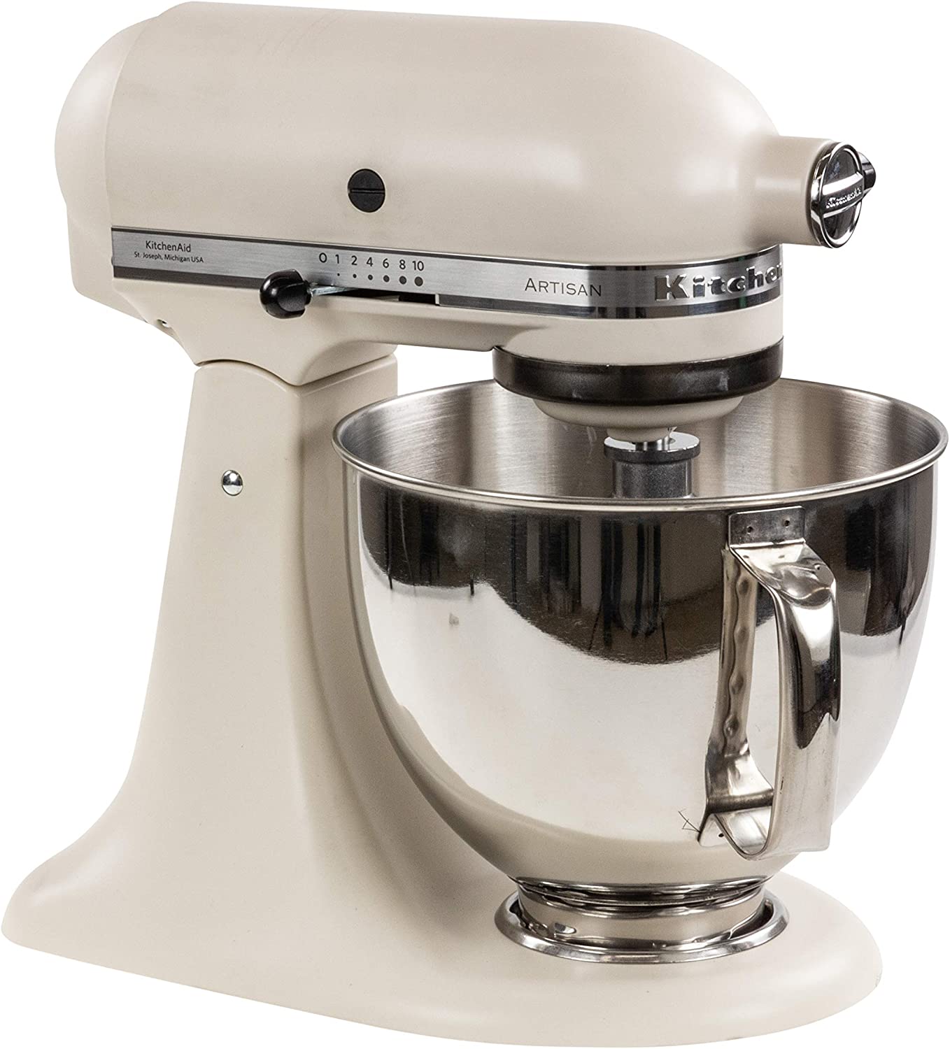 Kitchenaid Artisan 5KSM175PSEFL Food Processor, Stainless Steel, White