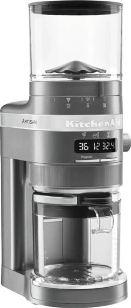 KitchenAid Coffee Grinder 5KCG8433EMS Artisan Medallion Silver