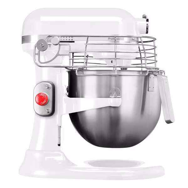 KitchenAid Professional Mixer White - 6.9Ltr 5KSM7990XEWH