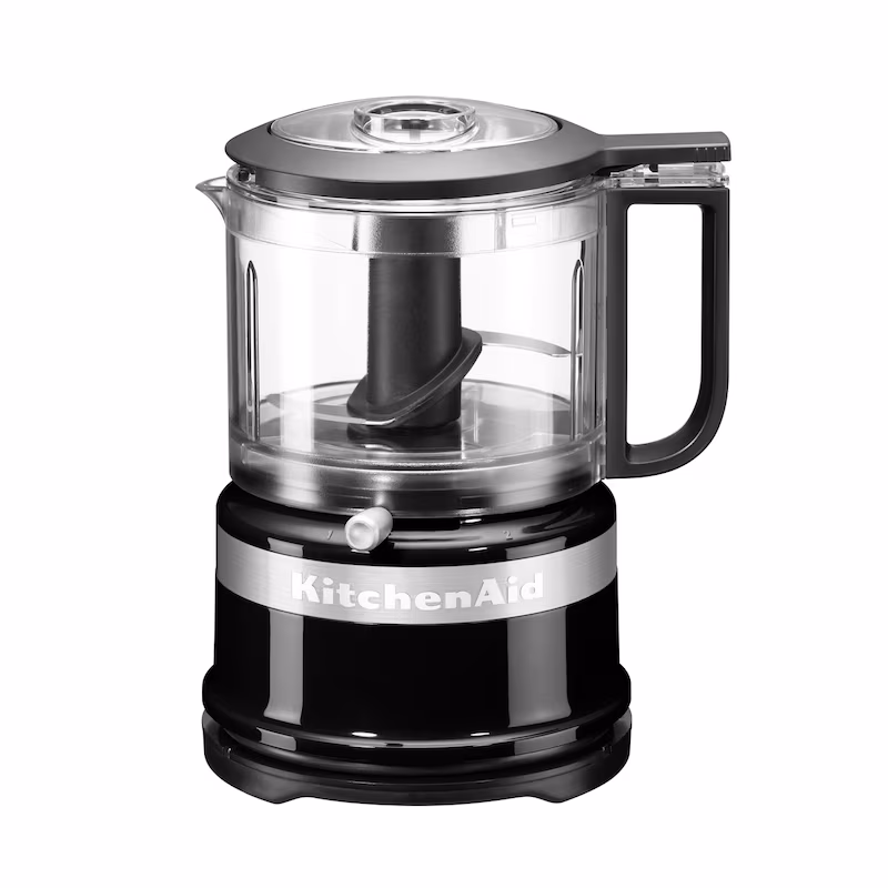 KitchenAid food processor 5KFC3516E, stainless steel, 830 ml, black