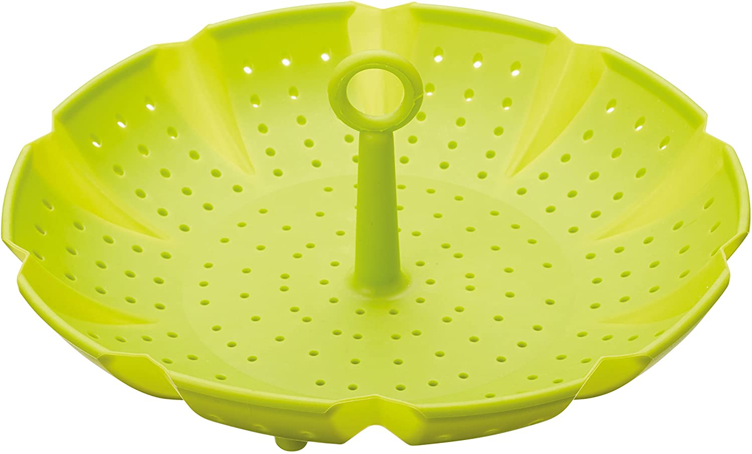 KitchenCraft Kitchen Craft Silicone Steamer Tray Plastic Green 28 x 18 x 18 cm