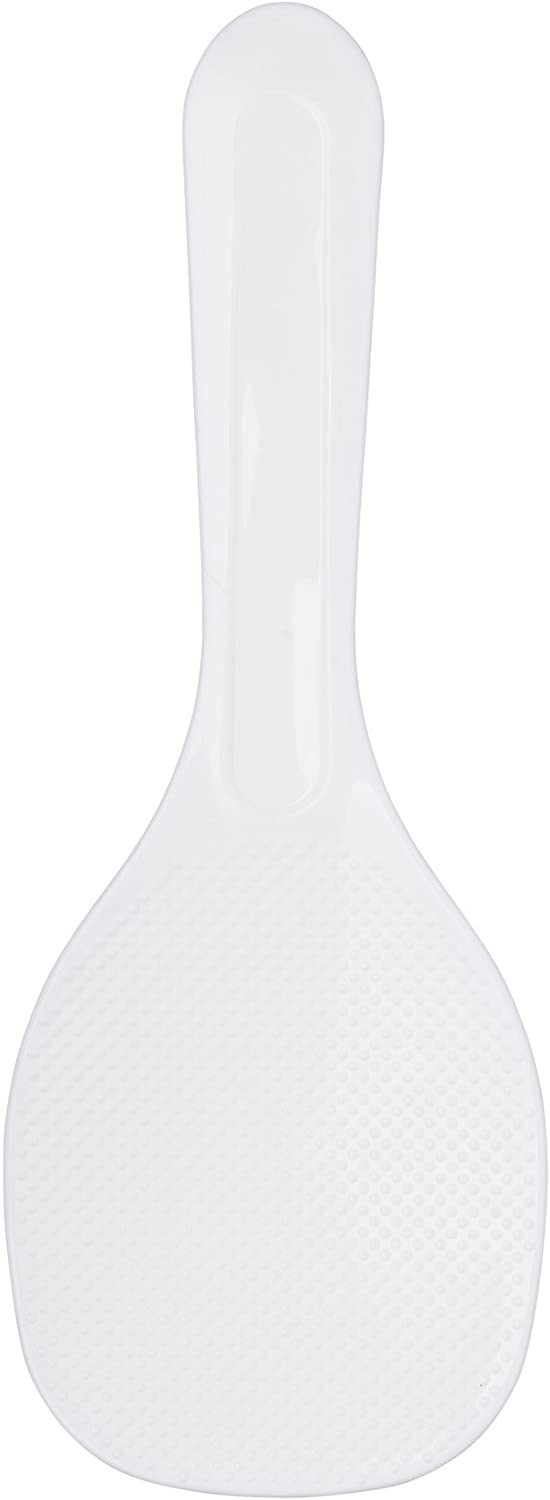 KitchenCraft Kcricespoon Japanese Plastic \"Shamoji Rice Paddle, 20 cm (20.3 cm), White