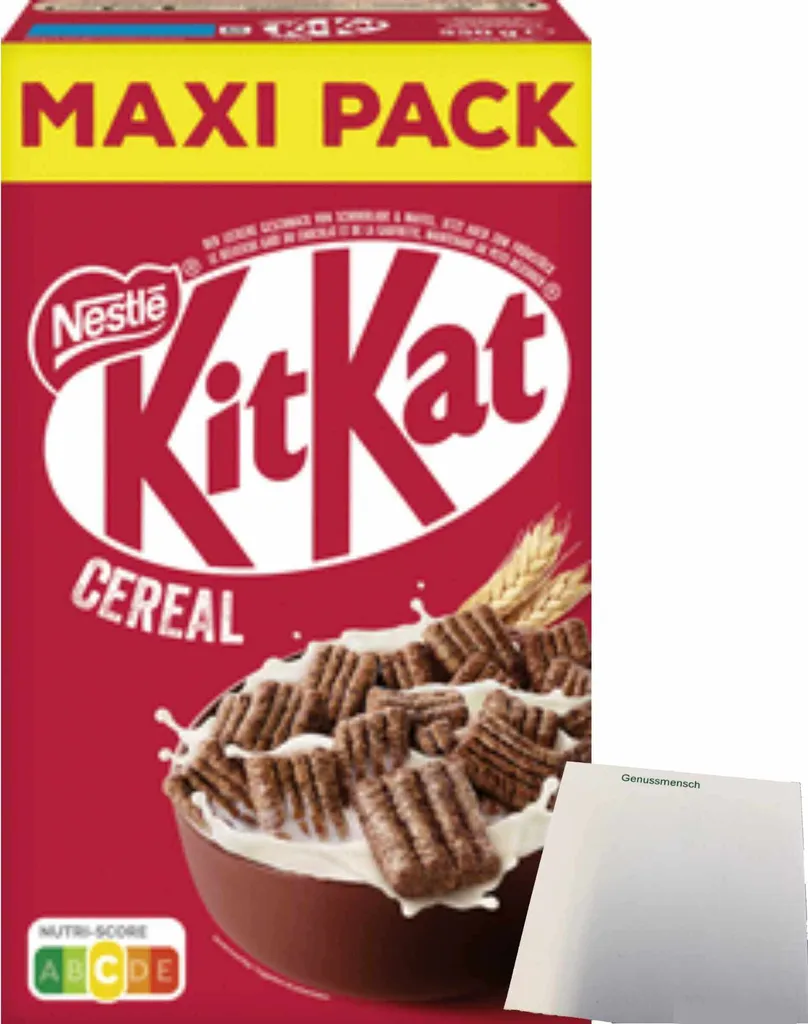 KitKat Cereal Maxi Pack (550g pack) + usy block