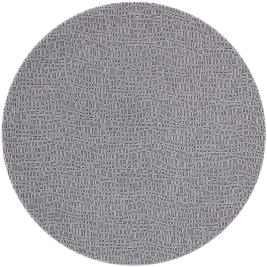 Seltmann Weiden 001.743884 Fashion Elegant Grey Round Salad Plate, Grey