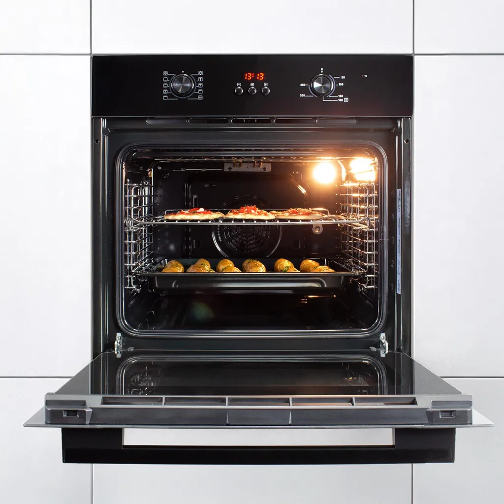KKT KOLBE Küchentechnik KKT KOLBE Built-in Oven 60 cm | Full Black Design | Self-sufficient | 70L | 3kW | Convection | Fan-assisted | Automatic Timer | Heat-insulating glass | Child lock | Rotary selector knob | BO8005FB