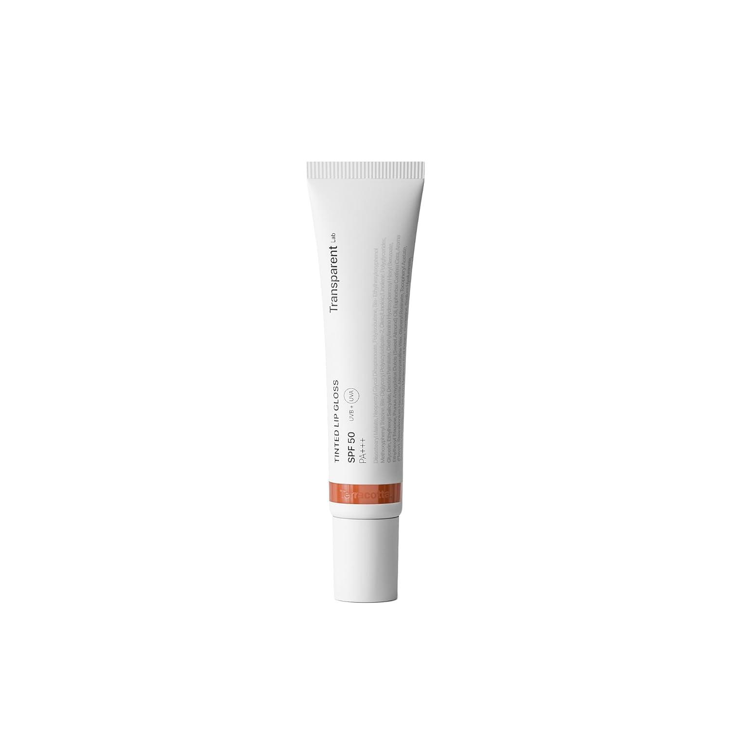 Transparent Lab Tinted Lipgloss Terracota Moisturizing Lip Balm with Color SPF 50