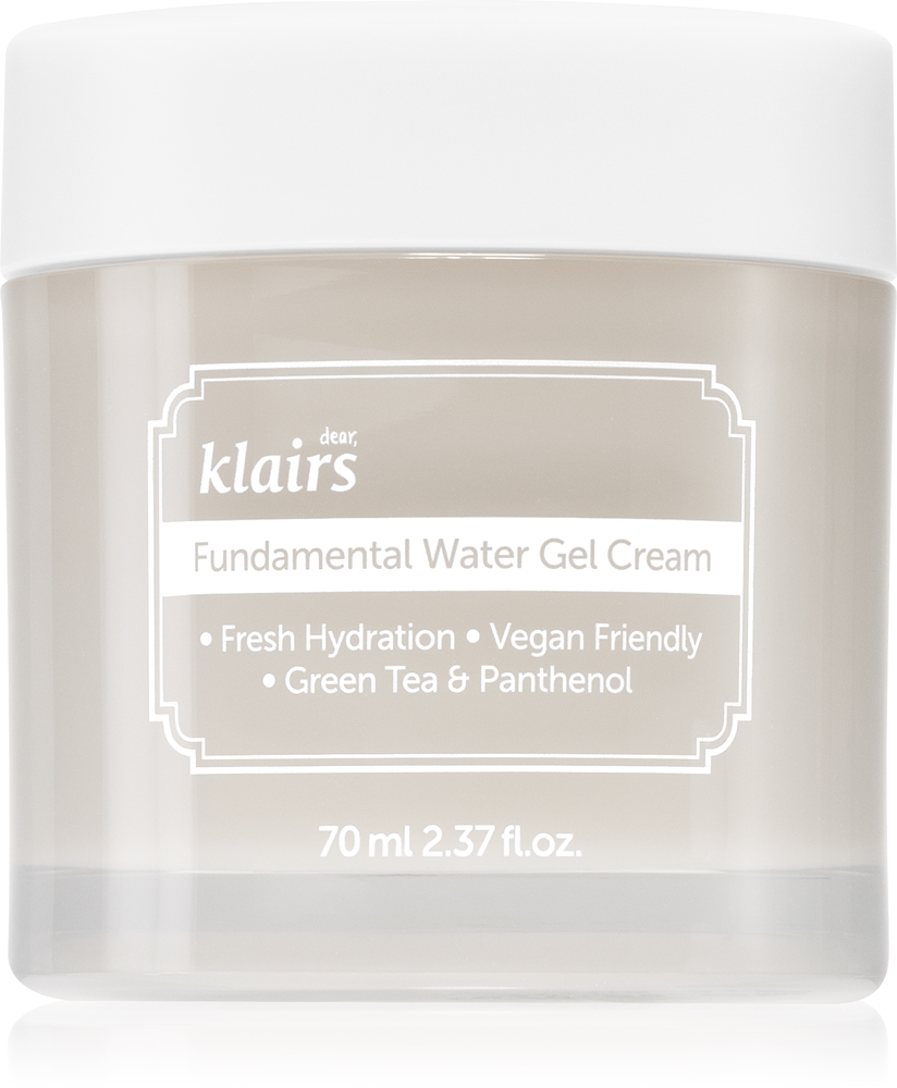 Klairs Fundamental Water Gel Cream hydrating gel cream for the face