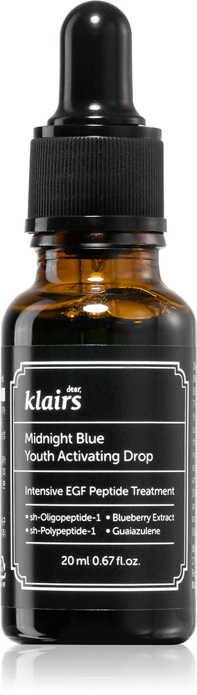 Klairs Midnight Blue Youth Activating Drop activating serum for skin rejuvenation