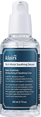 Klairs Rich Moist Soothing Serum Pump Bottle 80ml