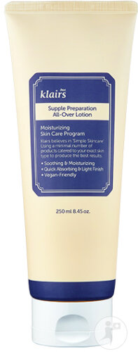 Klairs Supple Preparation All-Over Lotion Tube 250ml