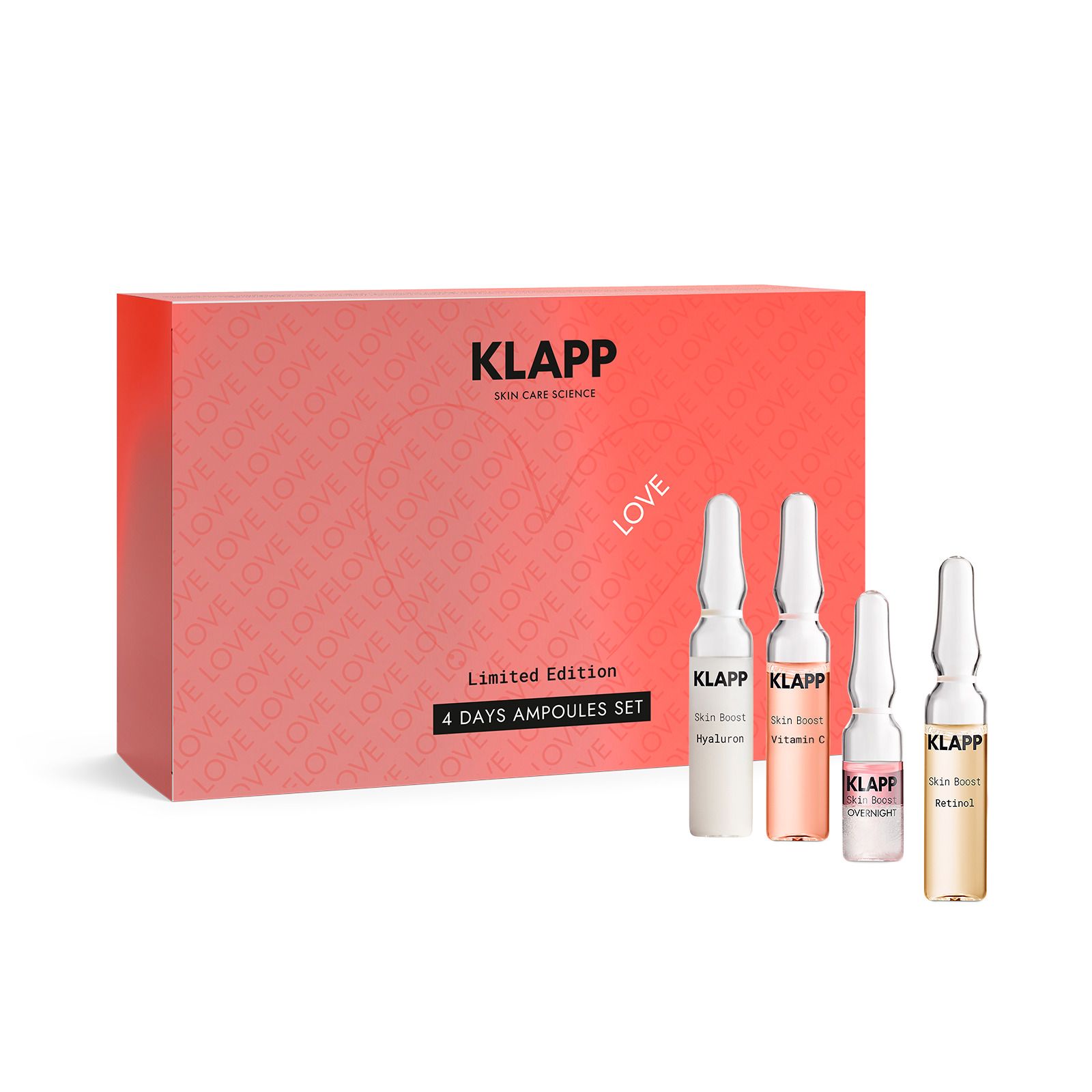 KLAPP 4 Days Ampoule Set - Valentine's Day 2025 4 Days Ampoule Set - Valentine's Day 2025