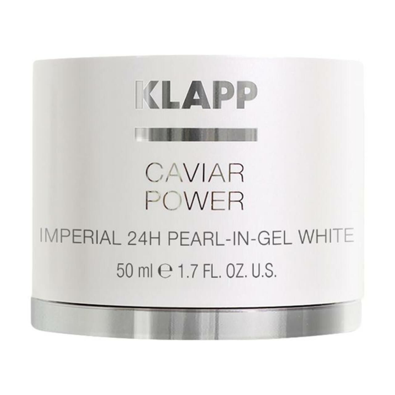 Klapp, Caviar Power Imperial 24H Pearl-in-Gel White 50 ml