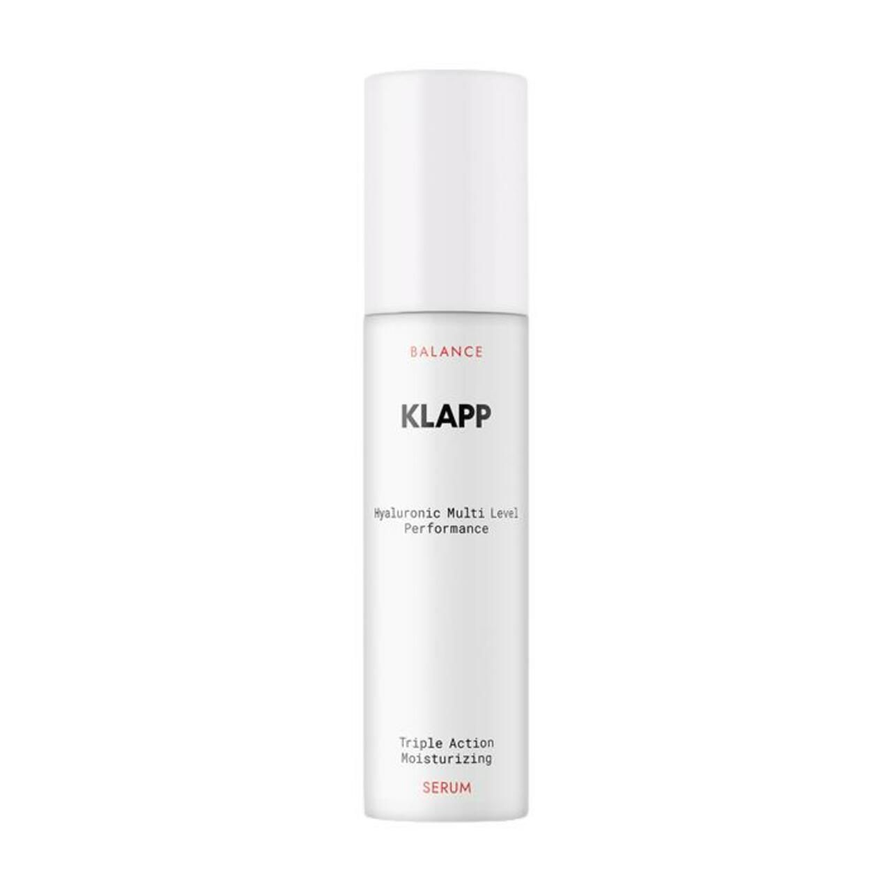 Klapp, Hyaluronic Multi Level Performance Triple Action Moisturizing Serum 50 ml