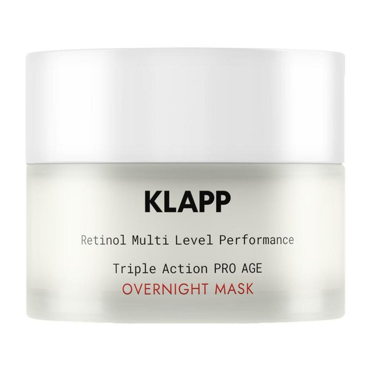 Klapp, Resist Aging Retinol Triple Action Pro Age Overnight Mask 50 ml
