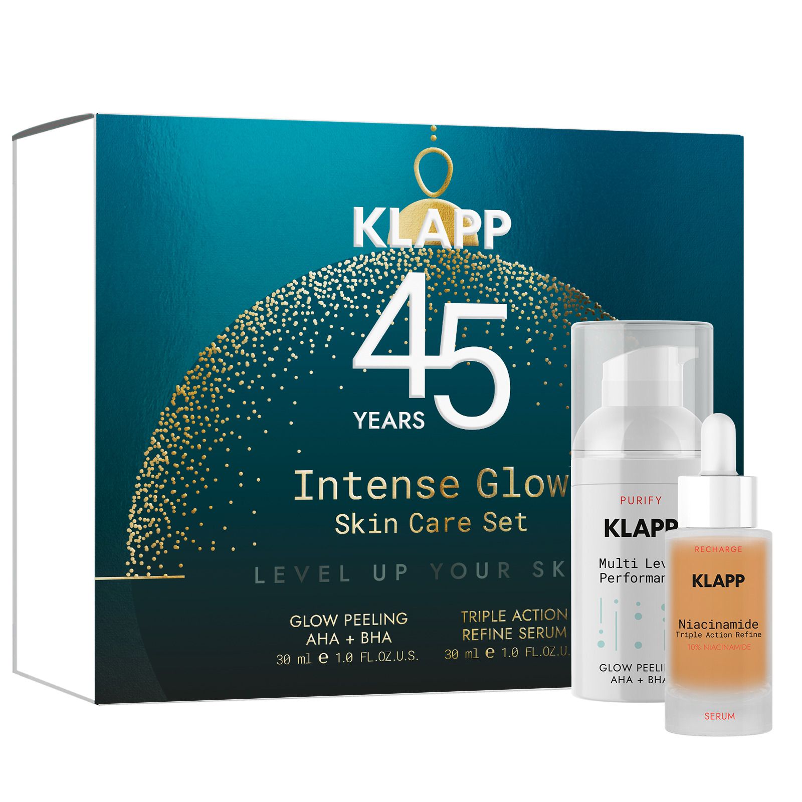 KLAPP Christmas Intense Glow Skin Care Set