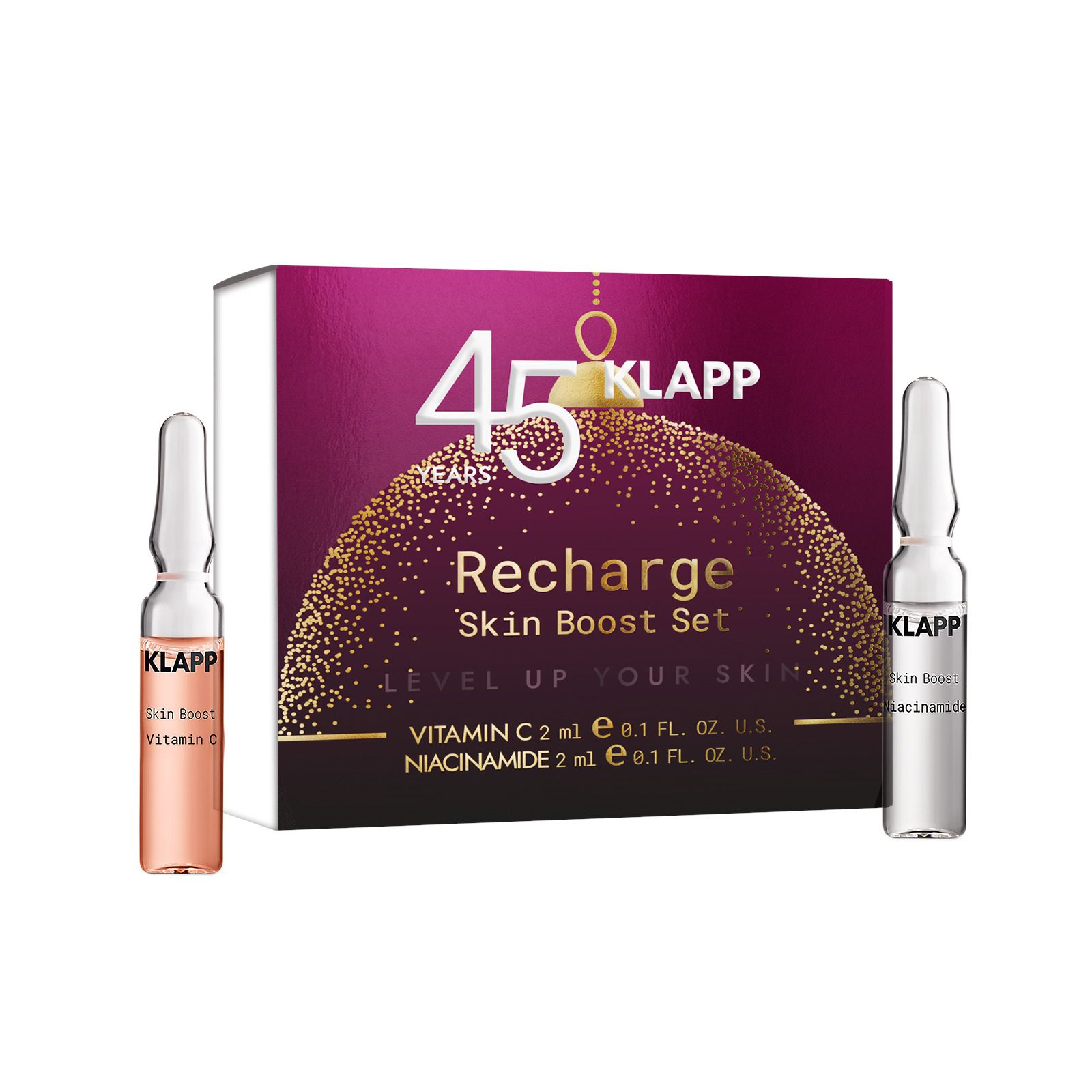 KLAPP Christmas Recharge Skin Boost Set