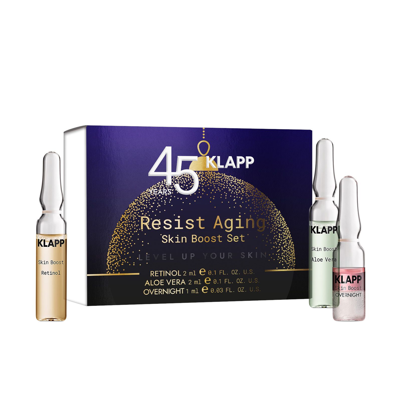KLAPP Christmas Resist Aging Skin Boost Set