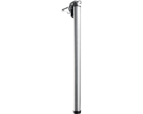 Hettich Folding base silver Ø 50 mm 710 mm up to 50 kg