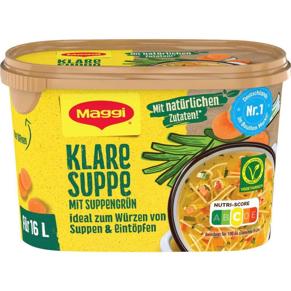 Maggi Clear soup with vegetables