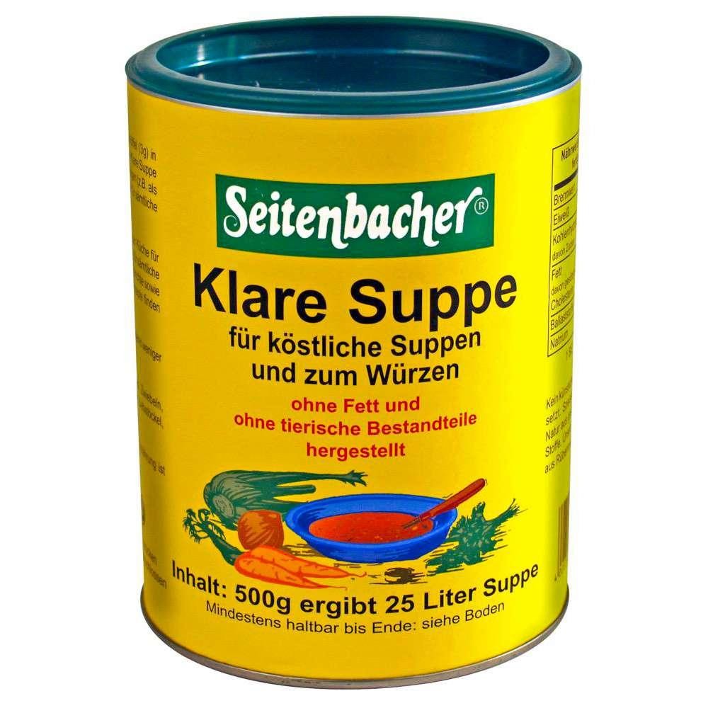 Seitenbacher Clear soup, without animal ingredients