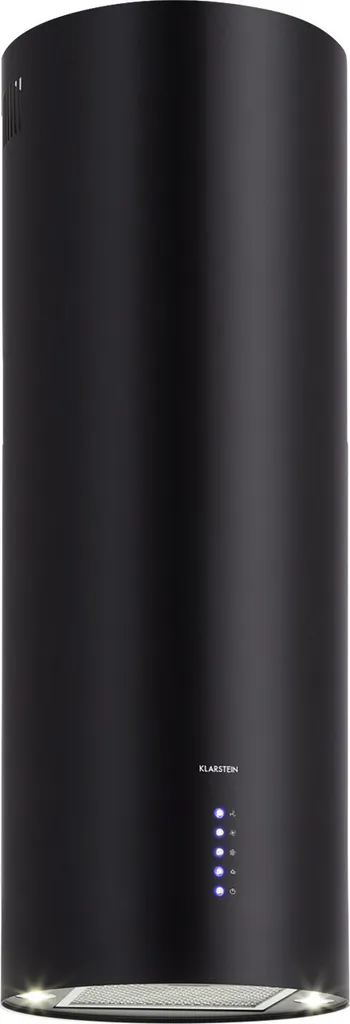 Klarstein Barella - Extractor hood, recirculating air, 557 m³/h, LED, activated carbon filter, recirculating air, 35 x 93 x 43 cm, black