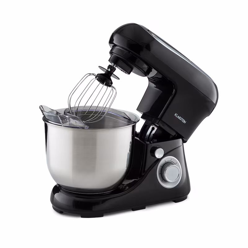 Klarstein Bella Pico 2G Food Processor 1300W 1.7HP 6 Speeds 5 Liters Black